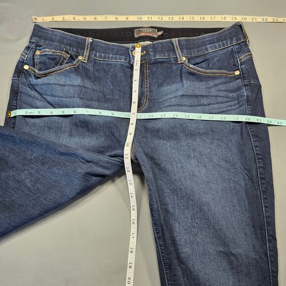 Torrid Dark Blue Skinny Jeans - Picture 5 of 7